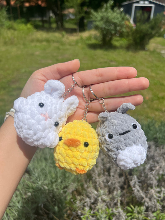 Porte clés animaux